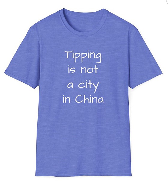 Tipping is not a city in China